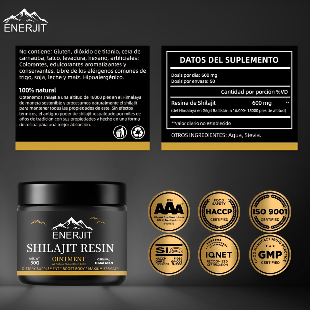 Shilajit Del Himalaya "El Original"